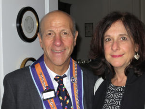 Maître Restaurateur Mitch Berliner and Deborah Moser (Photo by Allan Kam)