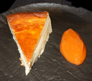 Basque Cheesecake (Photo by Judith Mazza)